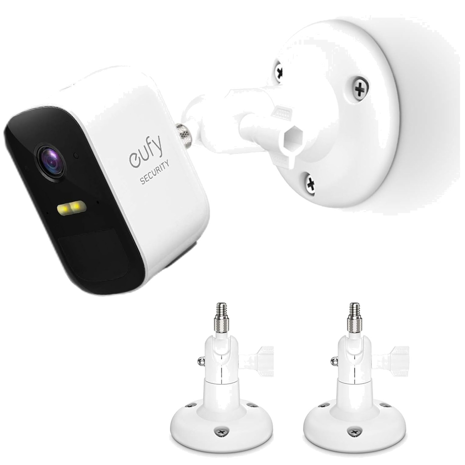 Eufycam 2C/2 Pro Wall Mounts 2-Pack, White