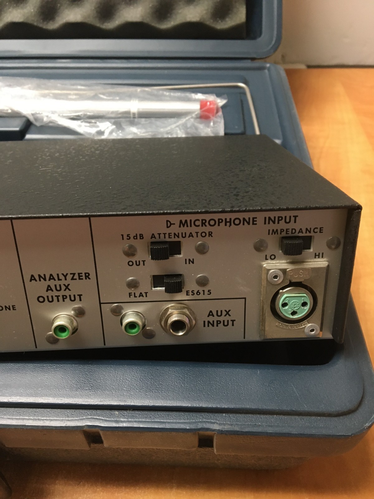 Vintage Shure M615 Equalization Analyzer System Feedback Controller w/Case