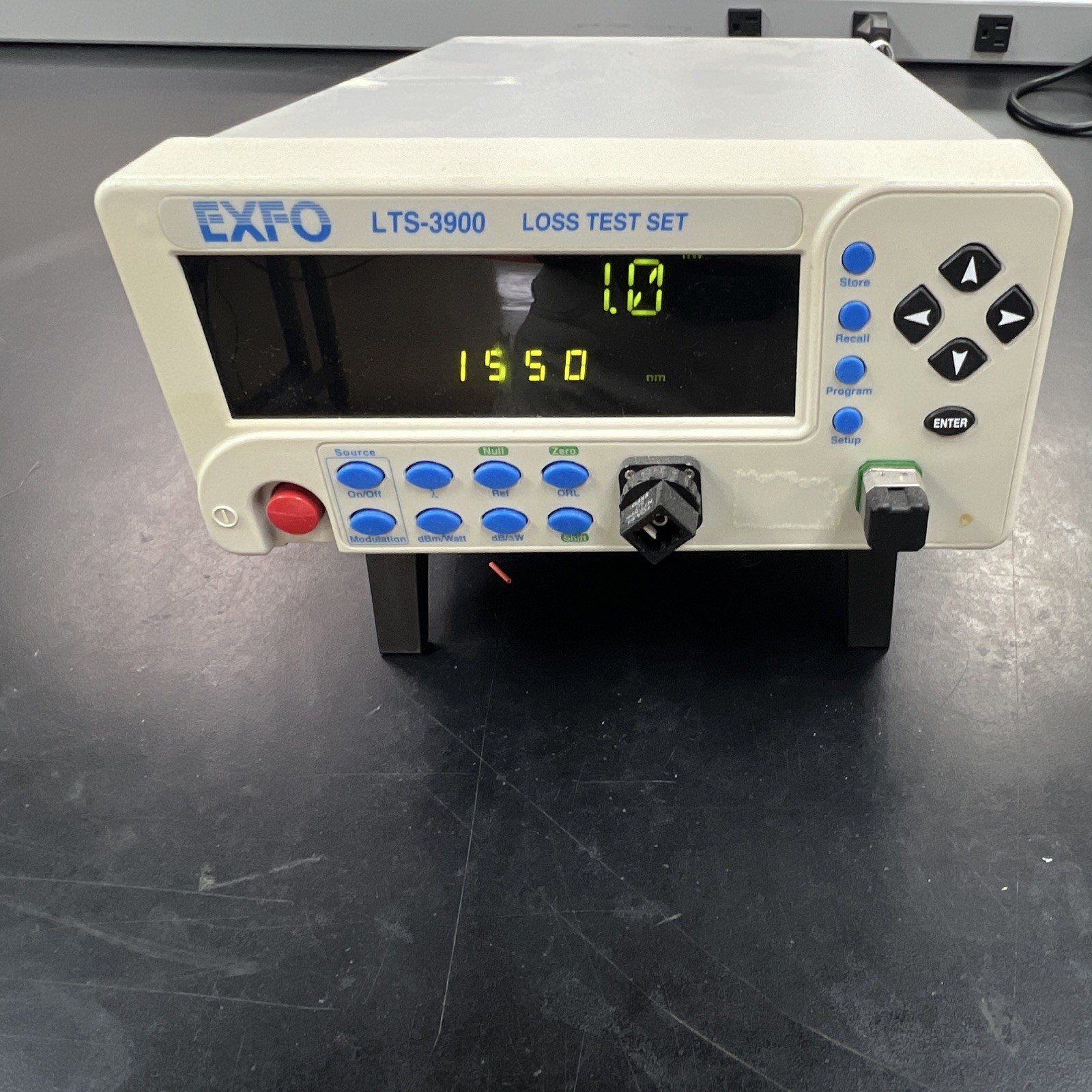 EXFO LTS-3900 Optical Loss Test Set Fiber Optic Meter 1310/1550nm Benchtop