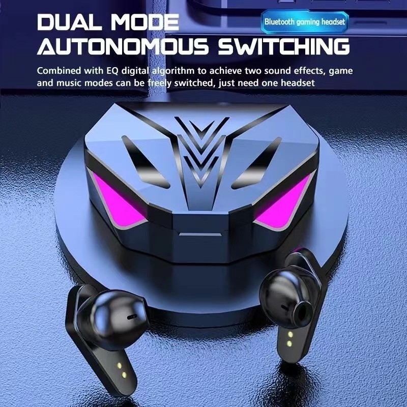 TWS Bluetooth Earbuds Waterproof Bluetooth 5.1 Headset Noise Cancelling Wireless