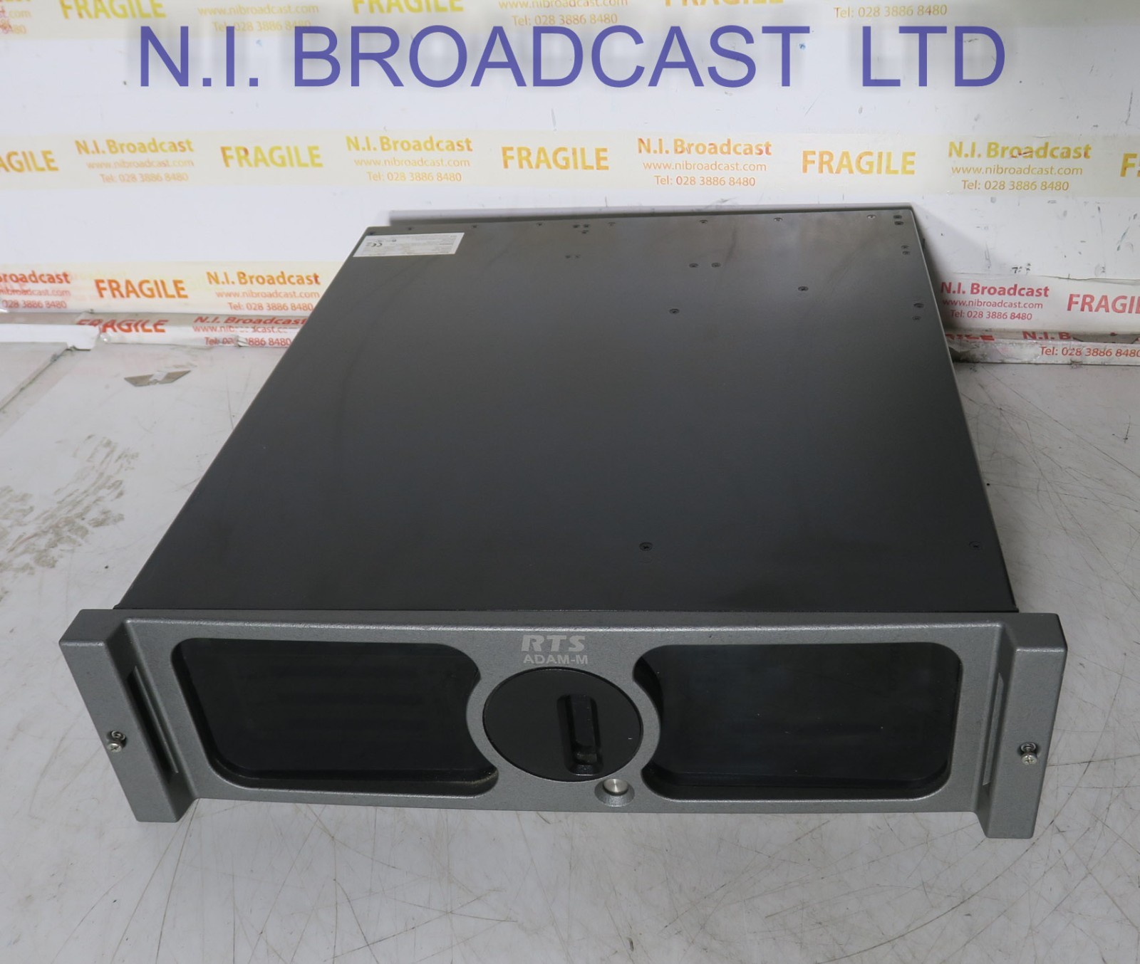 RTS Adam-M 128x port intercom  frame with with Madi , Rvon, AIO, ethernet  etc