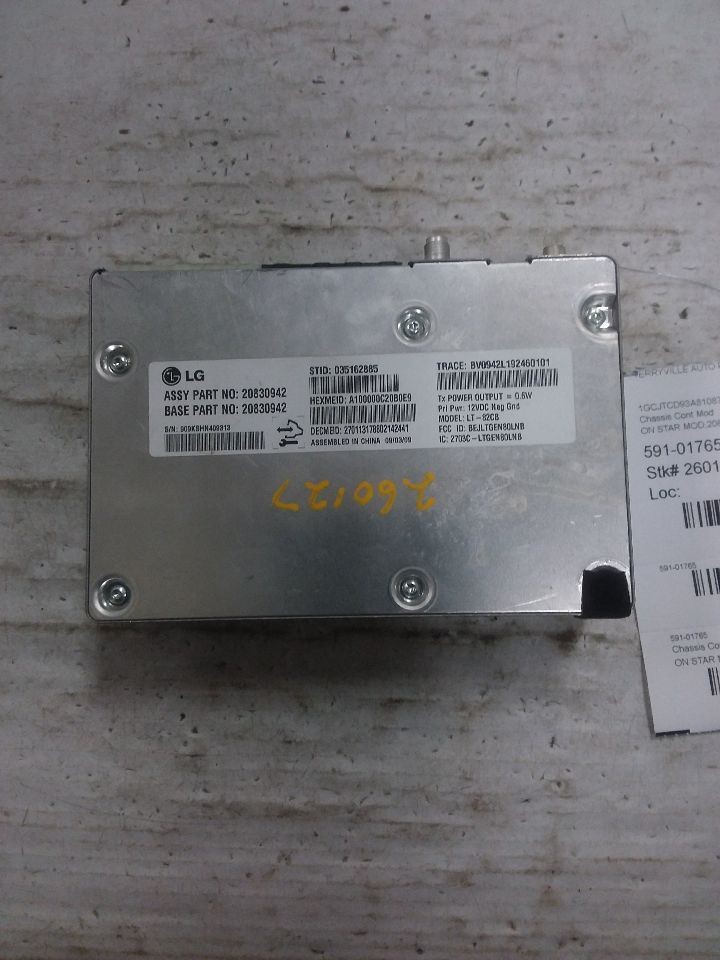 Communication Onstar Module Opt UE1 Fits 09-10 CANYON 20830942