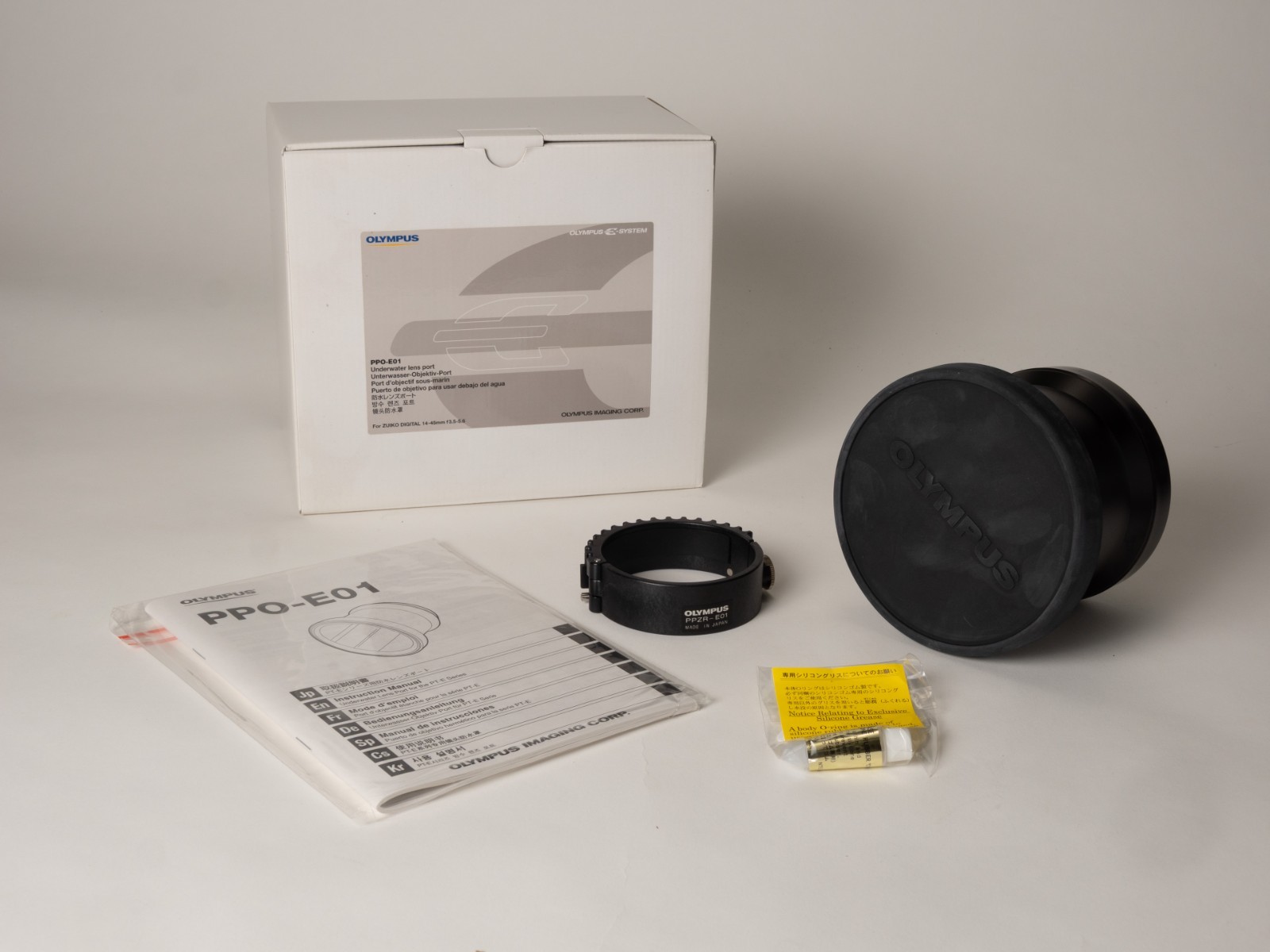 New Olympus PPO-E01 Underwater Flat Port