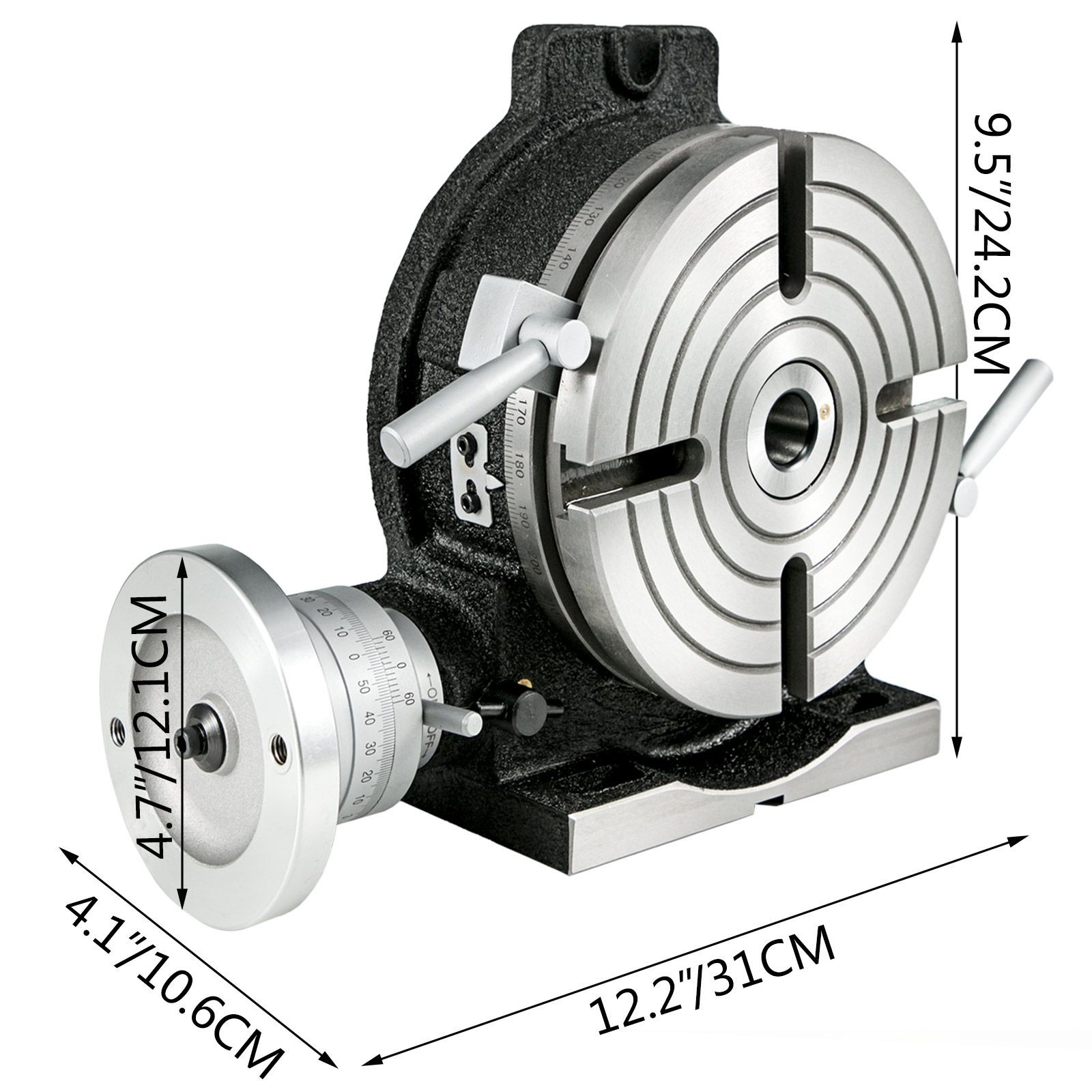 Precision 8in Vertical Horizontal Rotary Table HT200