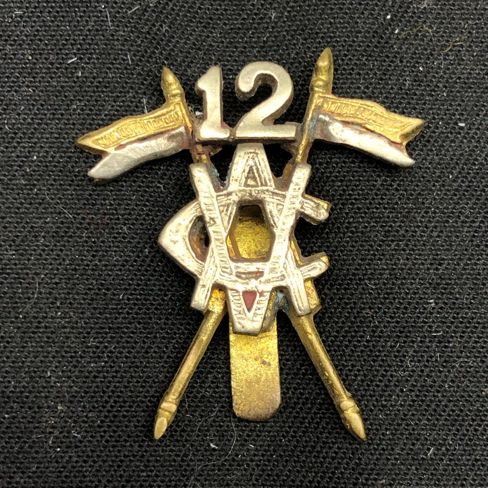 Original Army Badge - Pakistan Army 12th Cavalry