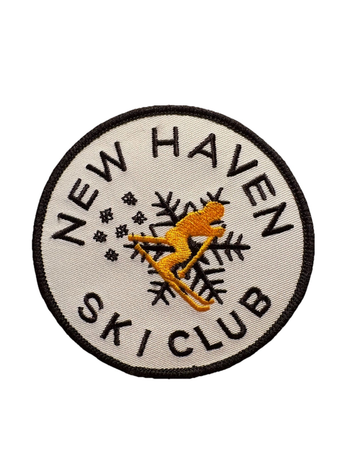 New Haven Ski Club Patch West Haven Connecticut Mint Condition