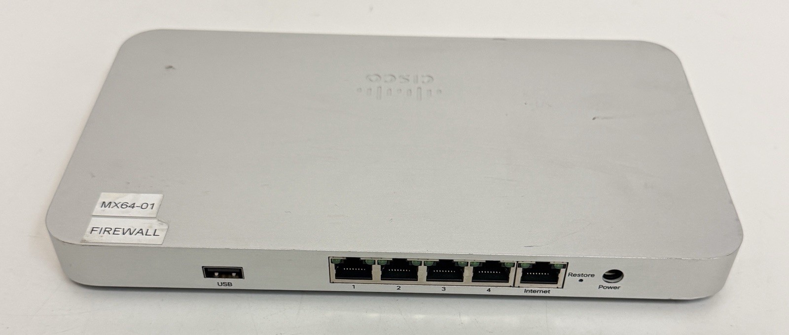Cisco Meraki MX64 MX64-HW Security Firewall Appliance