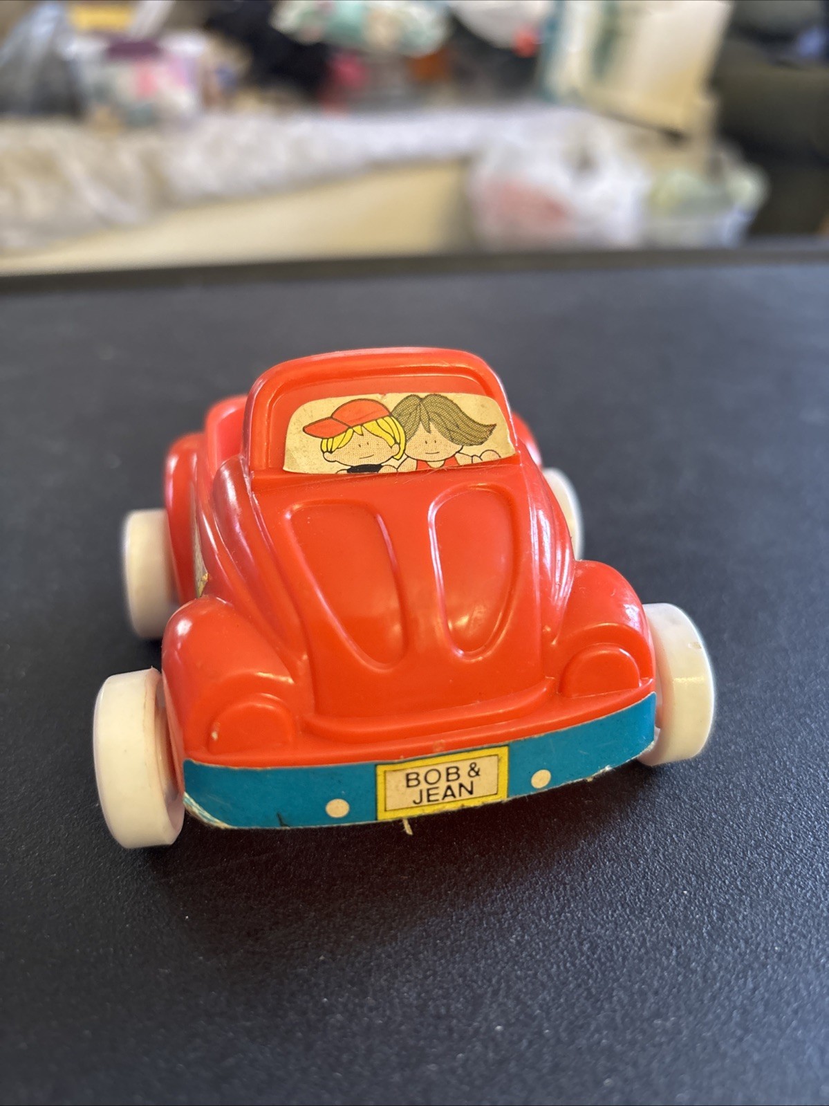 Car Pencil Sharpener Pen Stand Buggy Bob Jean 1986