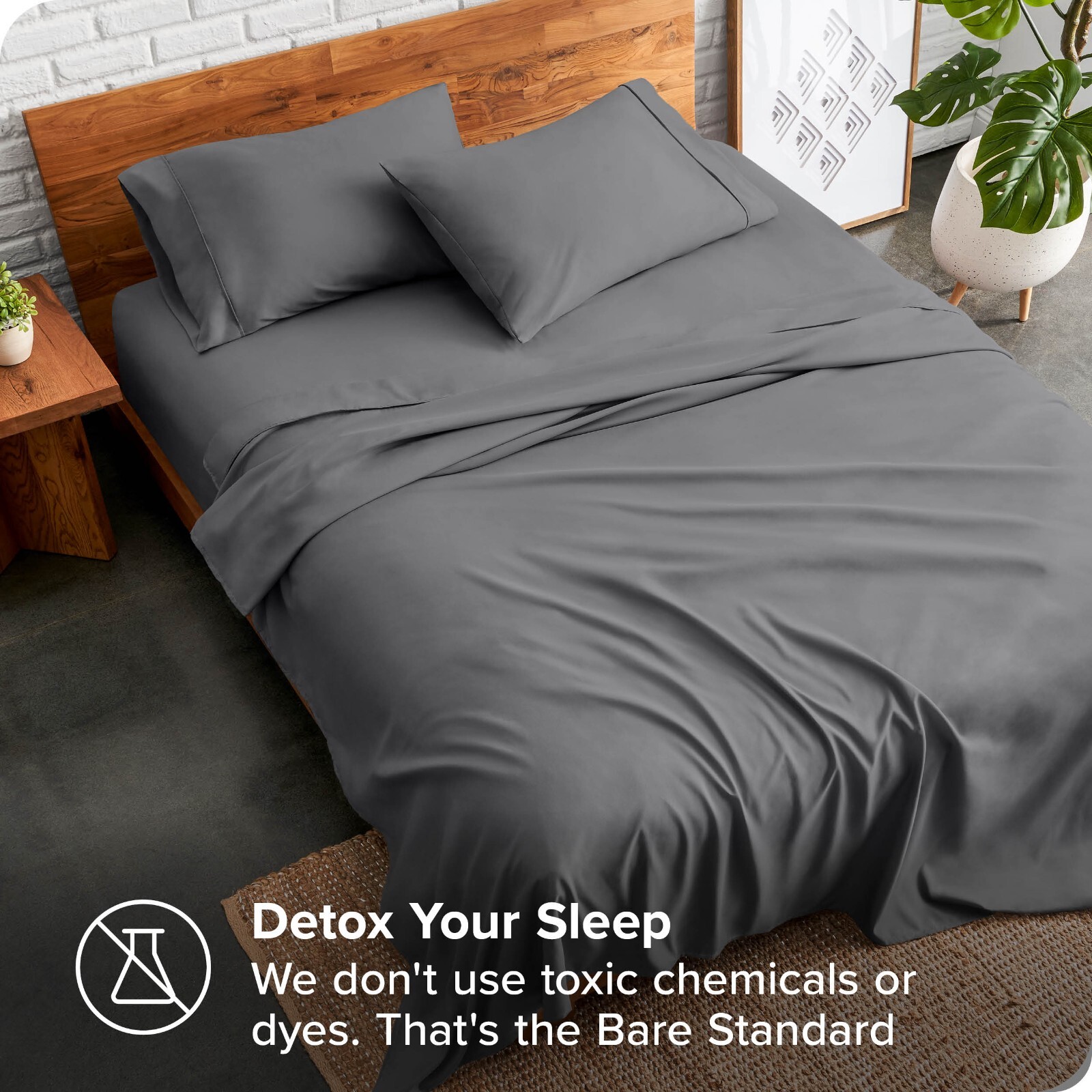 Bare Home Microfiber Sheet Sets - Premium 1800 Collection - Deep Pockets