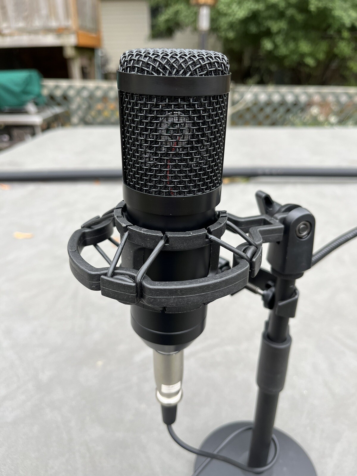 W2ENY Studio Desk Microphone w/ Foot Switch for Icom 7300 7610 7700 7800 756 746