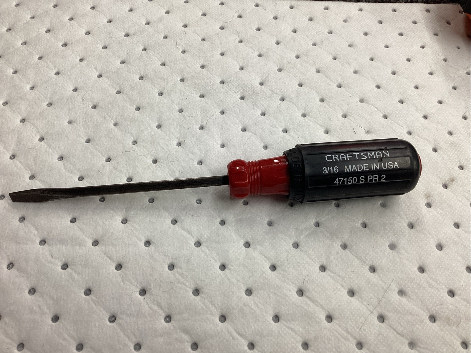 Craftsman USA  47150 PR2 Rare Black Blade Screwdriver Oxide  Flathead