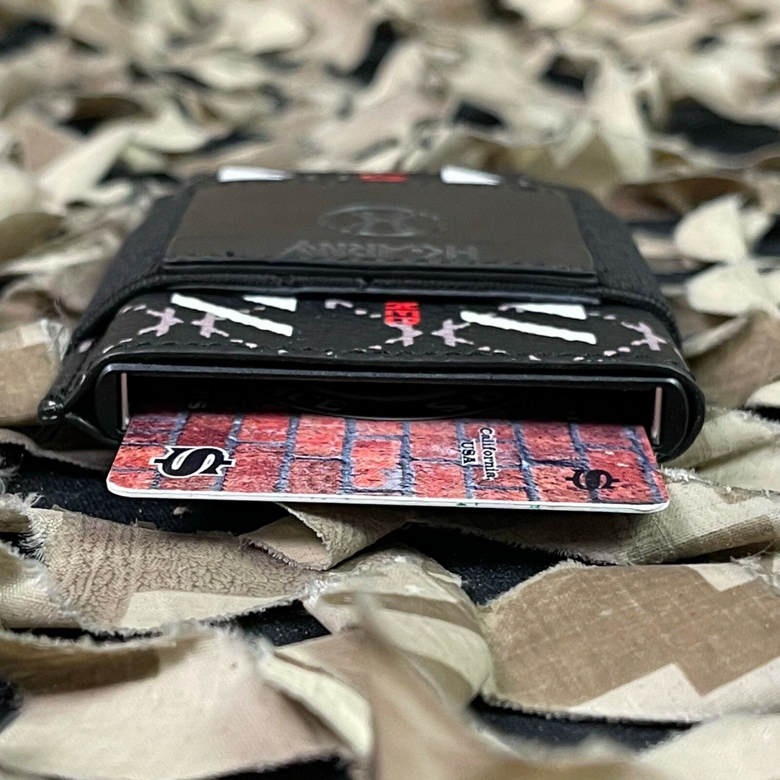 NEW HK Army Switch Wallet - Off Break Black
