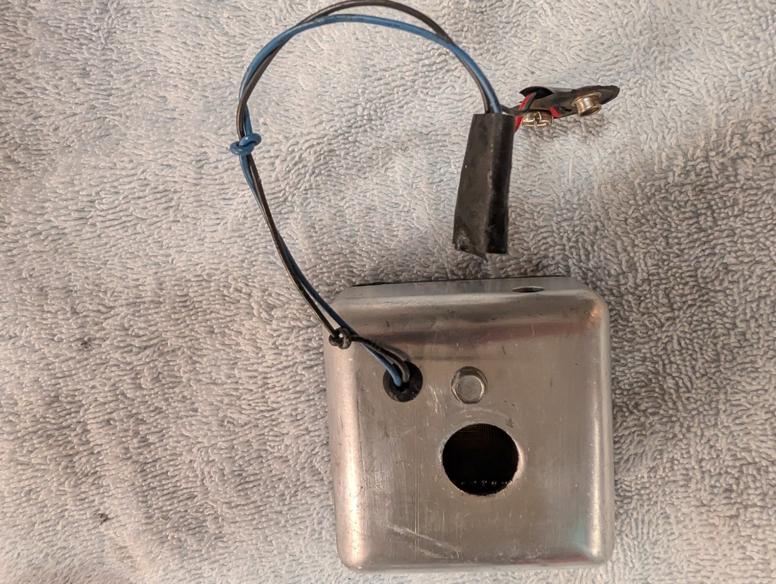 Black Beechcraft Quartz Chronometer - Tested With 9 Volt Battery See Pictures
