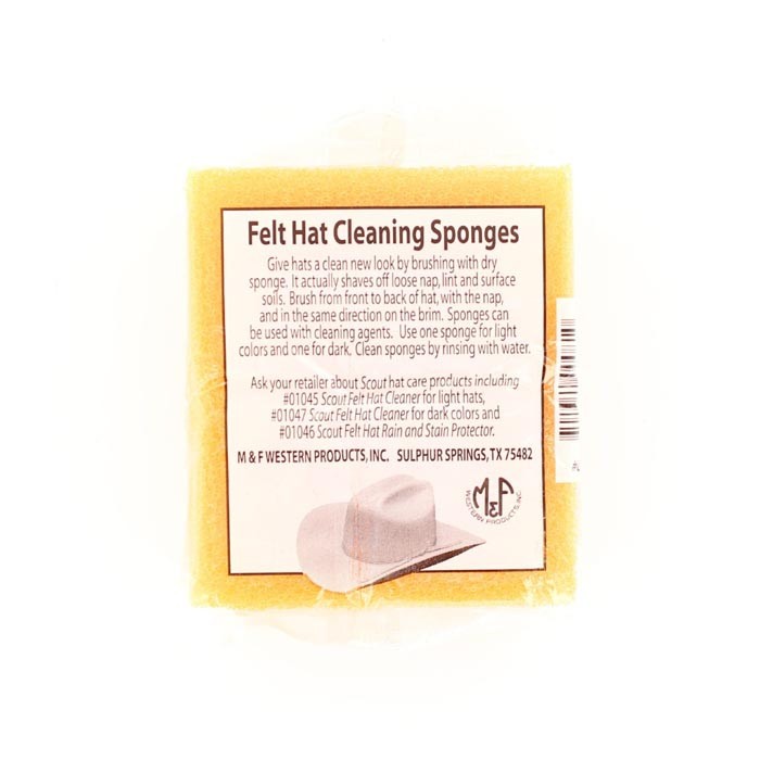 M&f Felt Hat Cleaning Sponge - Hats Add-Ons - 01032