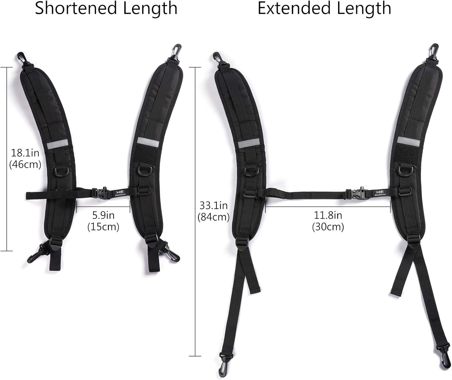 Backpack Straps Replacement Adjustable Padded Shoulder Straps Backpack Dry Bag