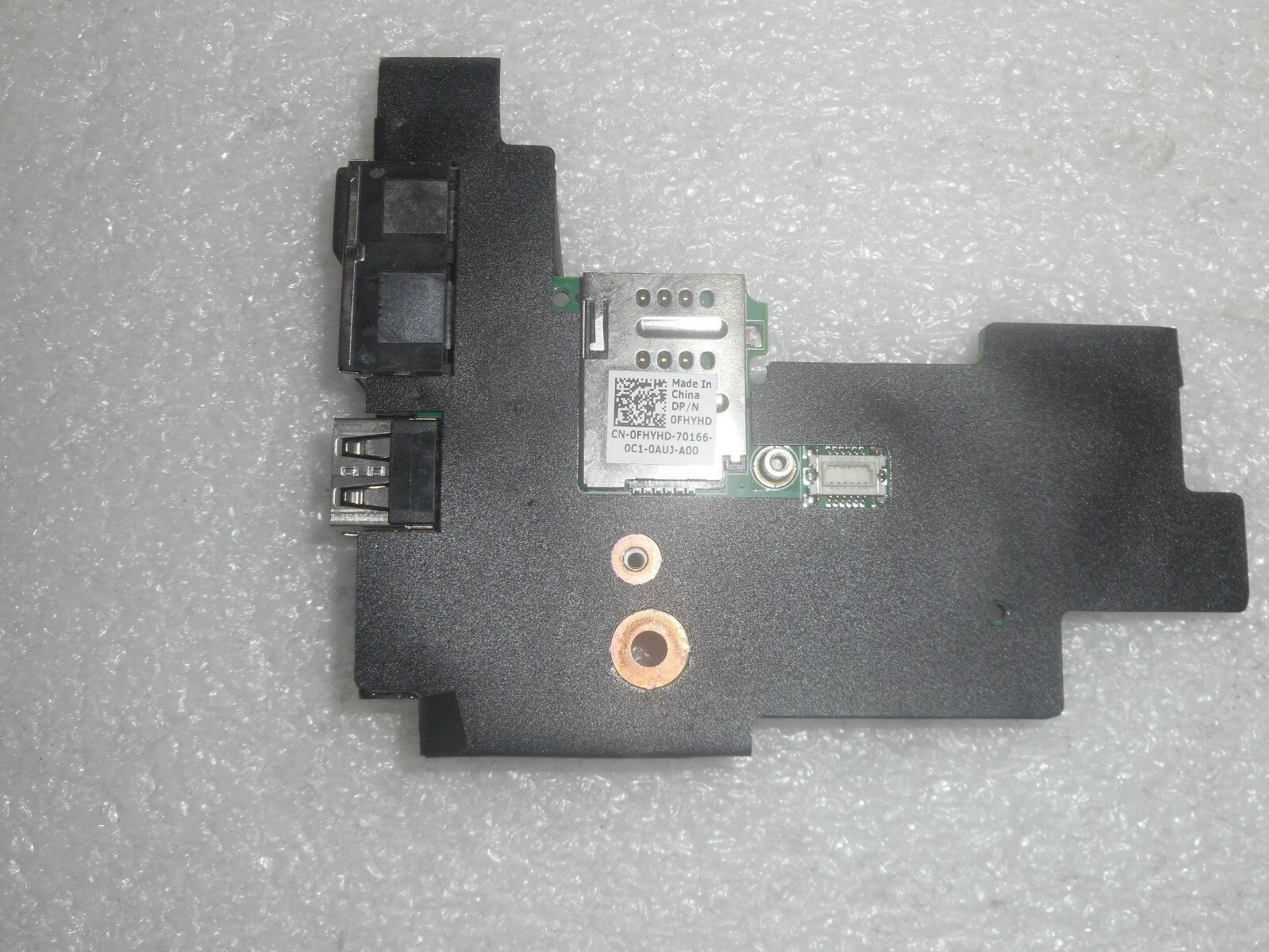 NEW Dell Latitude E5410 AUDIO  LAN Dual USB SIM DaughterBoard - FHYHD THA01