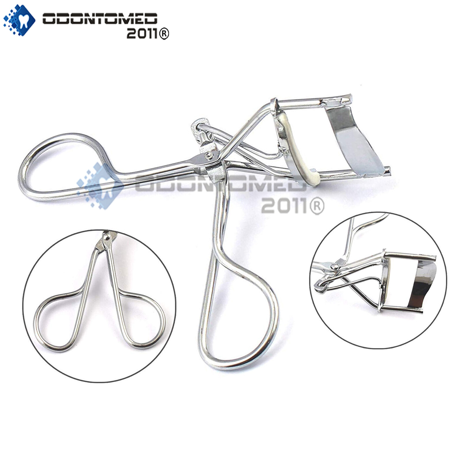 ODM Beauty Eyelash Curler Classic Silver Cosmetic Makeup
