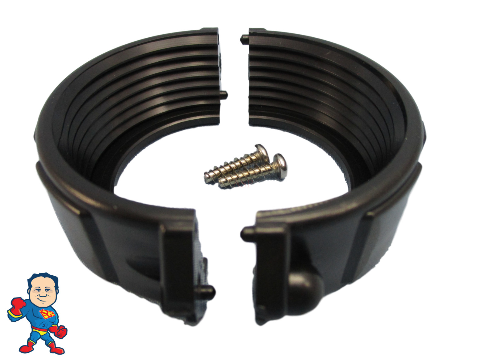 1X Hot Tub Spa 1 1/2" Split Nut for Heater Union Video How To