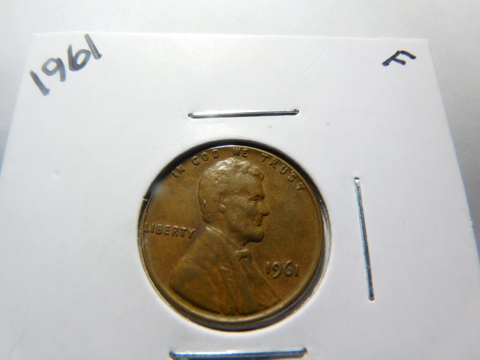 1961 Lincoln Memorial Cent-Very Good to Fine Condition