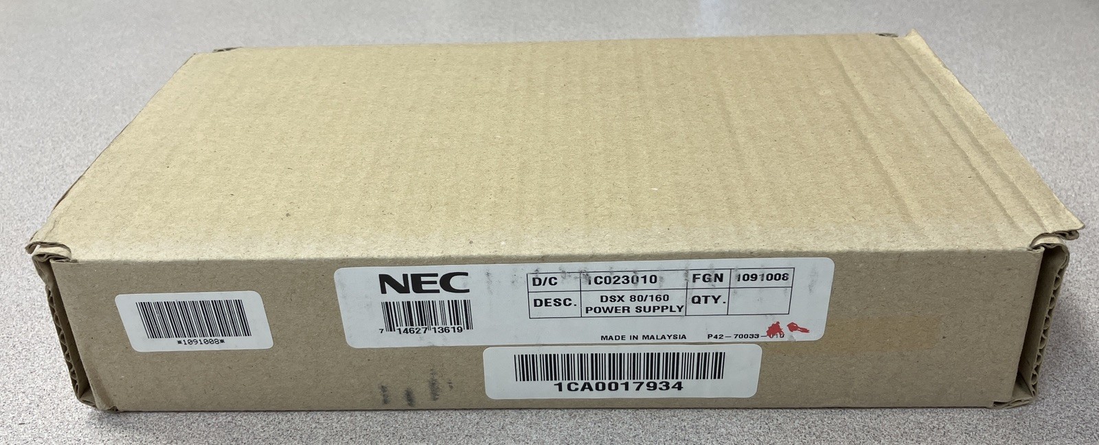 NEC 1091008 DSX 80/160 Power Supply