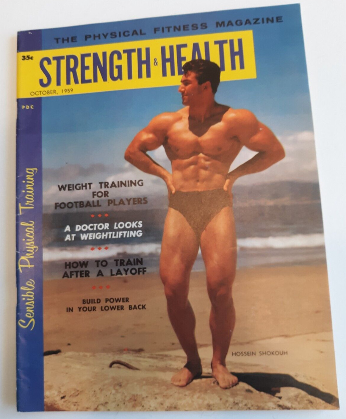 Strength & Health Magazine October 1959 Hossein Shokouh