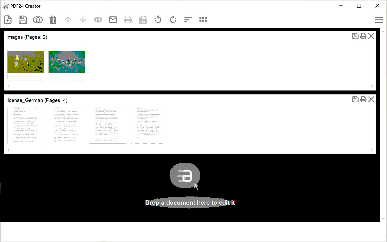 PDF 24 - PDF Editor Software - Convert Text Objects Images Forms & more USB