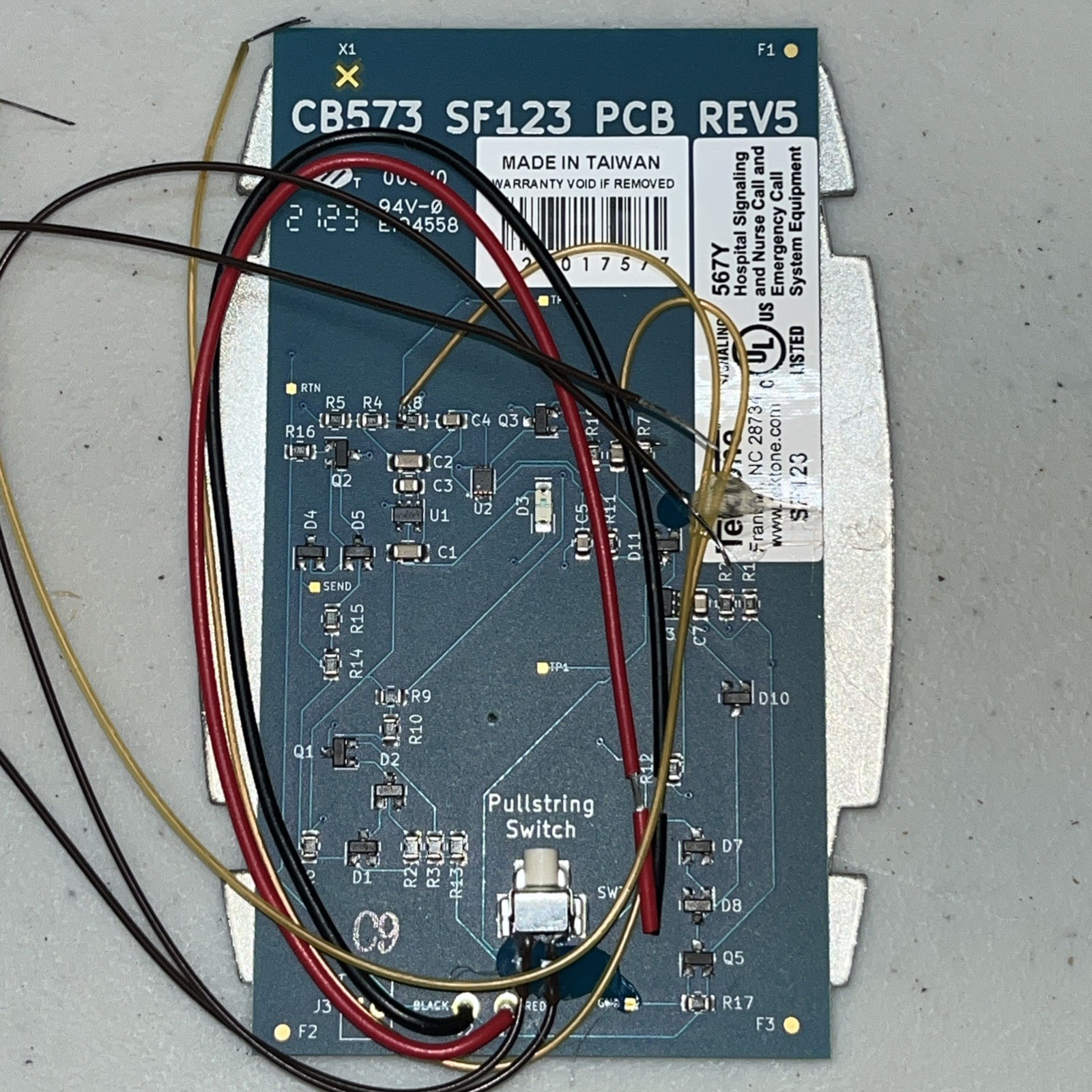 Tek Tone SF123 PCB