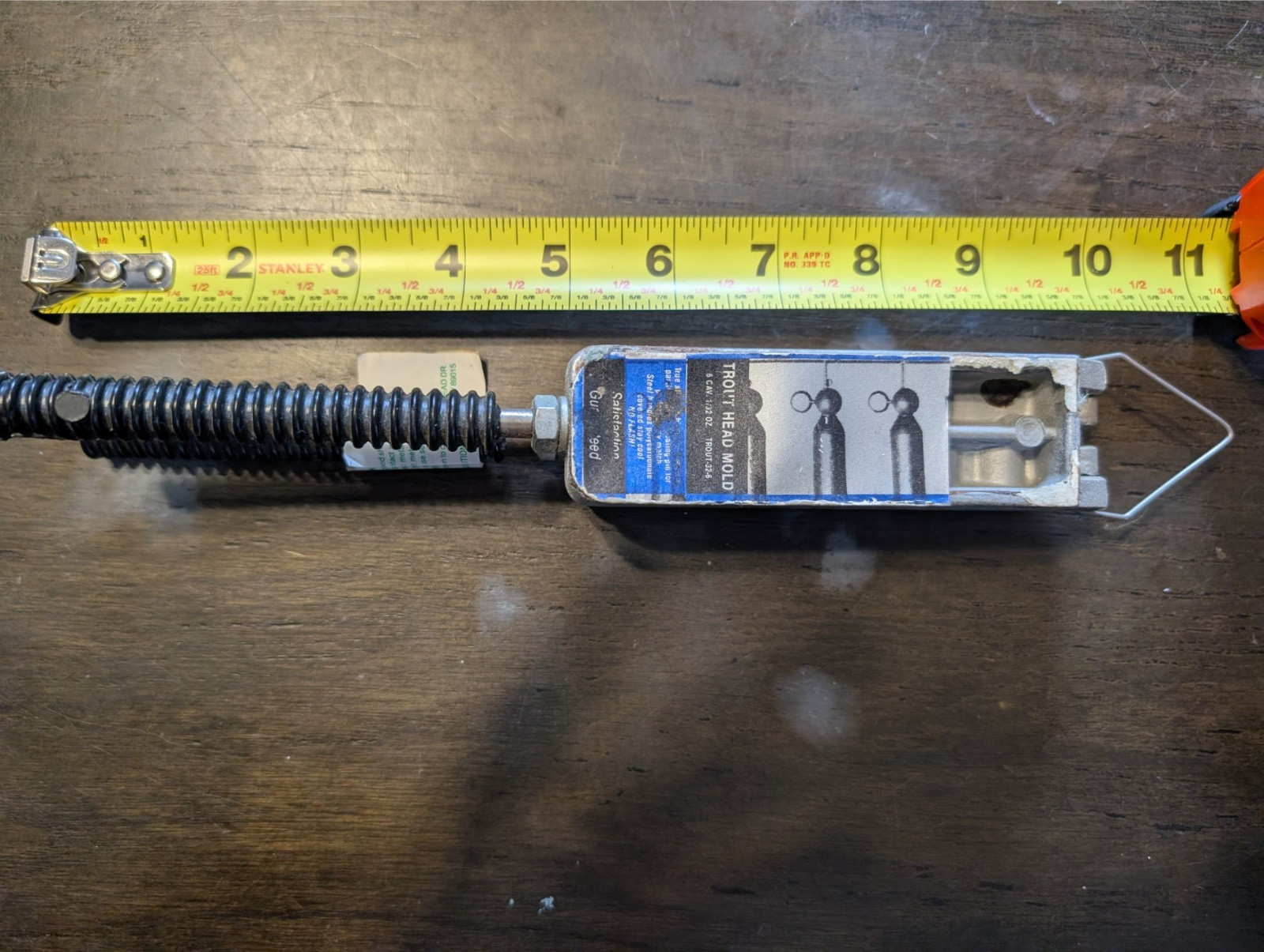 Hilts fishing mold trout head mold - 6 cavity 1/32