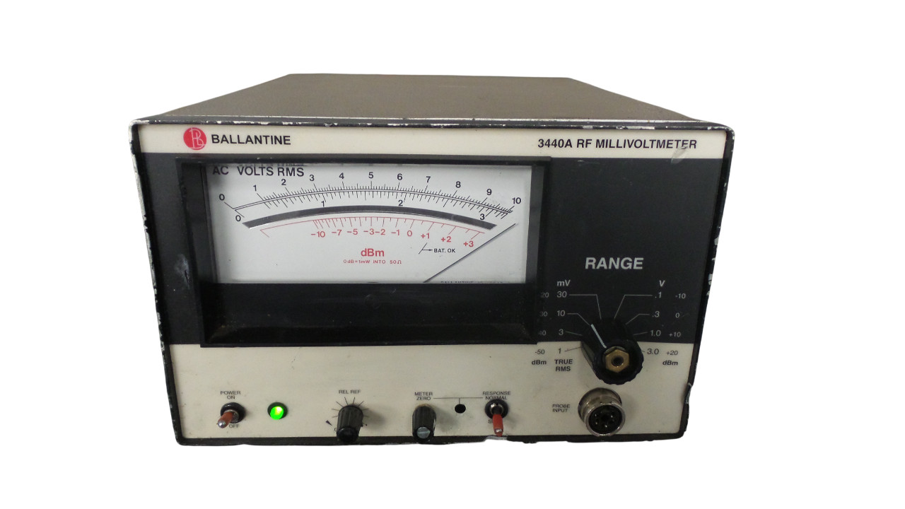 Ballantine 3440A RF Millivoltmeter