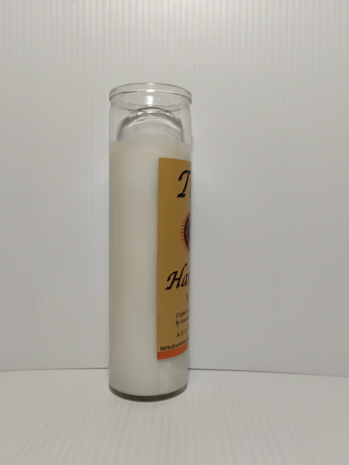 Tito's Handmade Vodka devotional candle