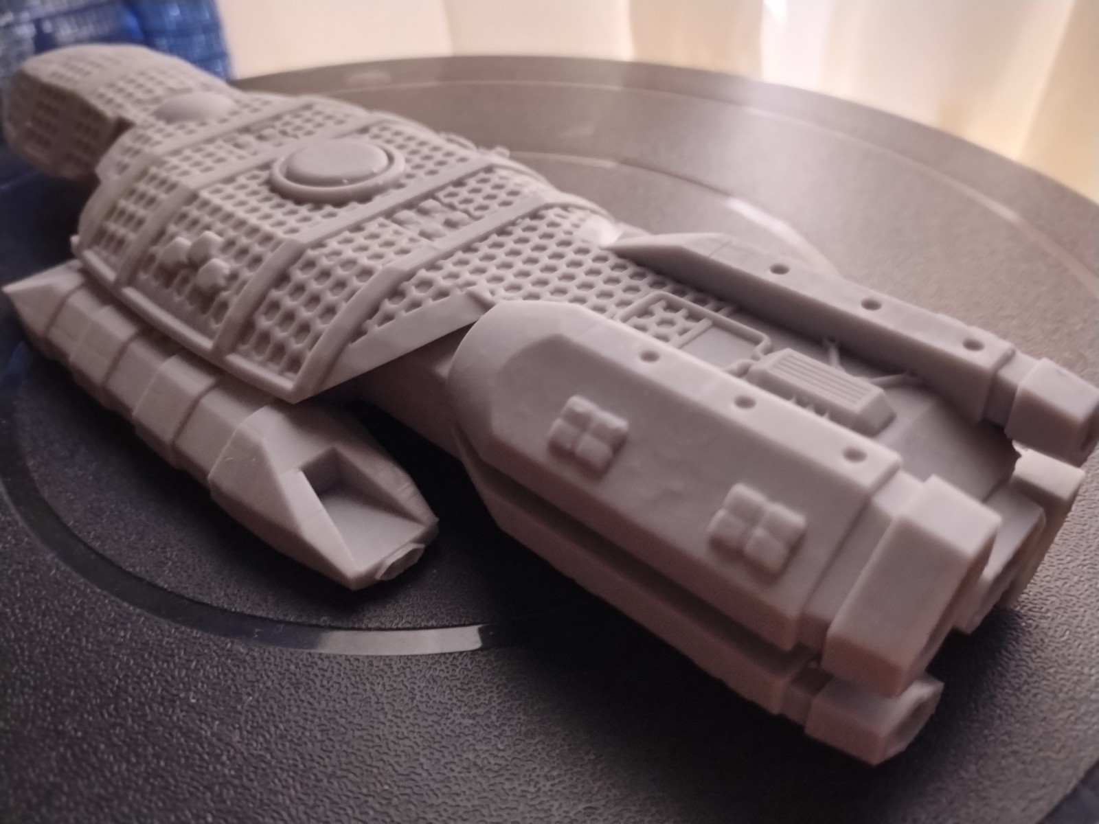 Battlestar Galactica Different Version of a Battlestar 3D Resin Print 8.75"