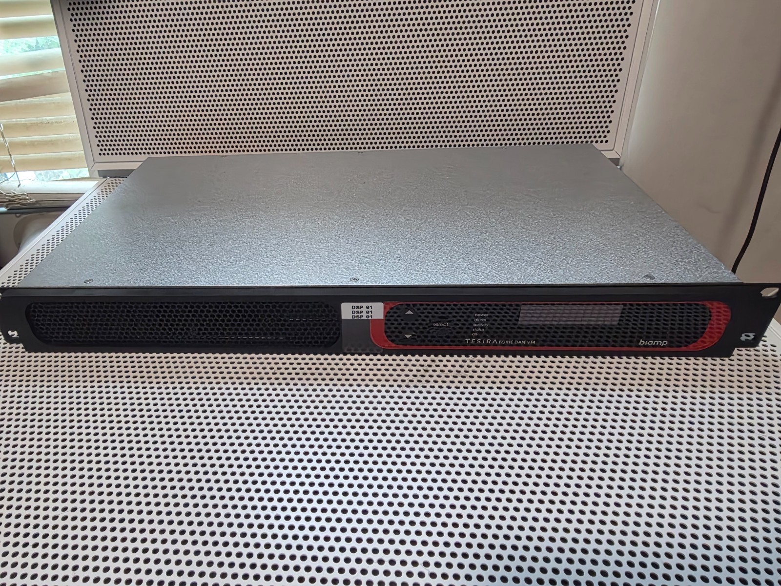 Biamp Systems Tesira Forte DAN VT4 Digital Audio Signal Processor