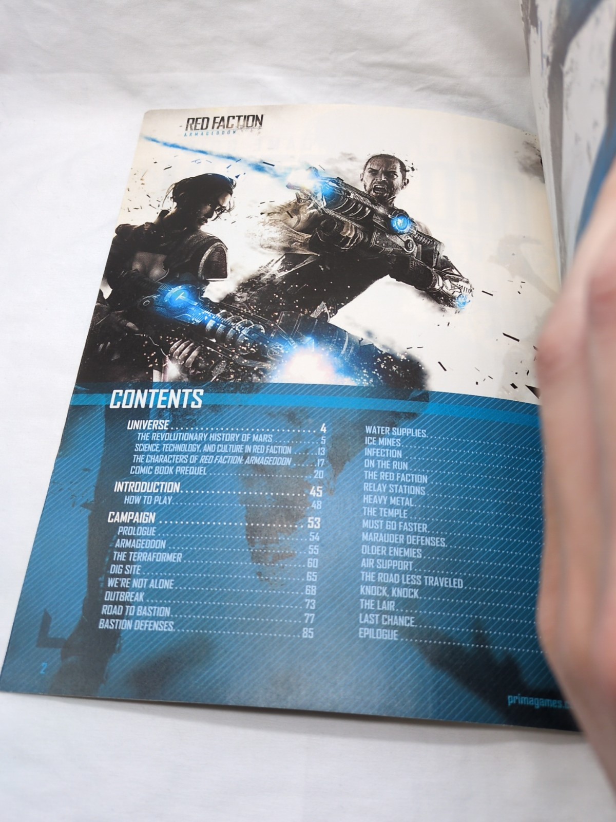 Red Faction Armageddon Prima Official Strategy Guide Book