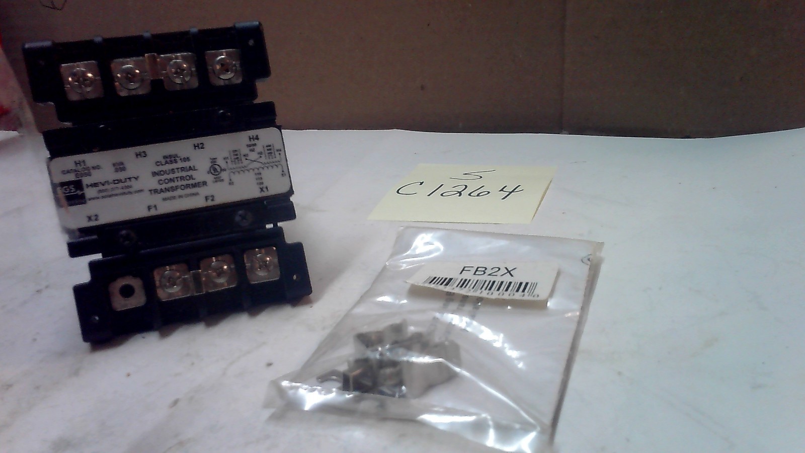 ROHS 2002/95/EC E050 CONTROL TRANSFORMER