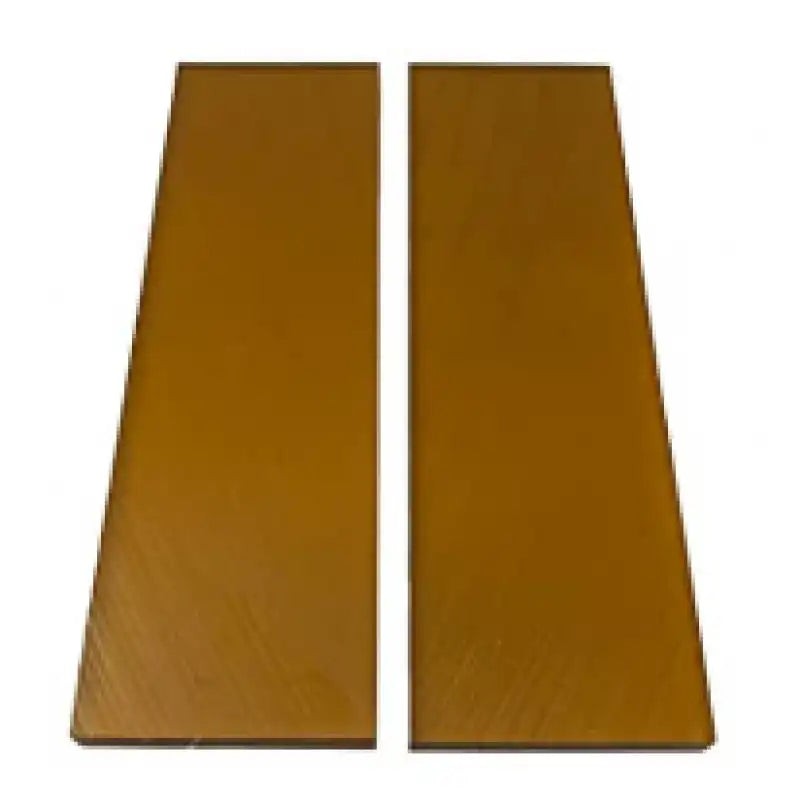 Ultem Knife Handle Scales- AMBER