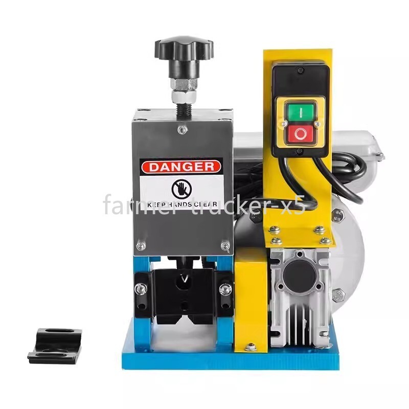 With Motor Scrap Copper Wire Small Pulling Horizontal Wire Stripping Machine