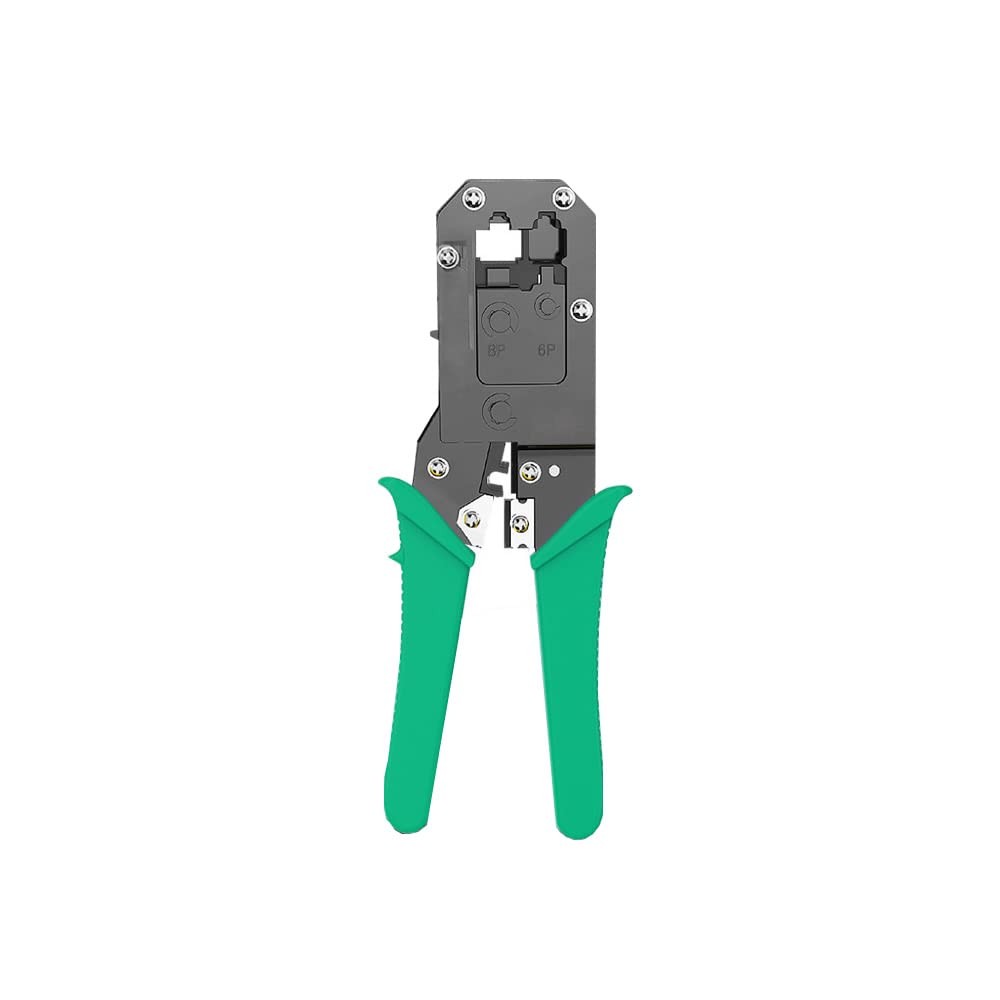 RJ45 RJ12 RJ11 Modular Crimper Tool For Cat5 Cat6 Cat6A Ethernet Cable Plugs