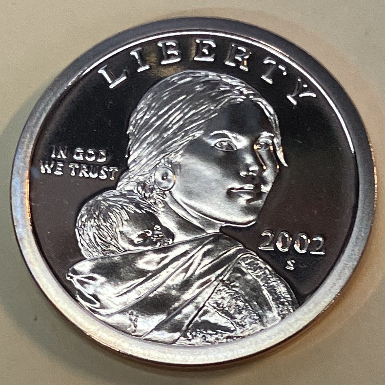 2002 S Proof Sacagawea Dollar
