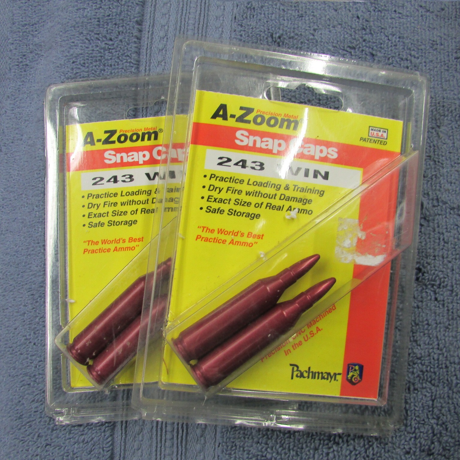 A-Zoom Snap Caps (2)   243 Win.  12223  (2 Pack)