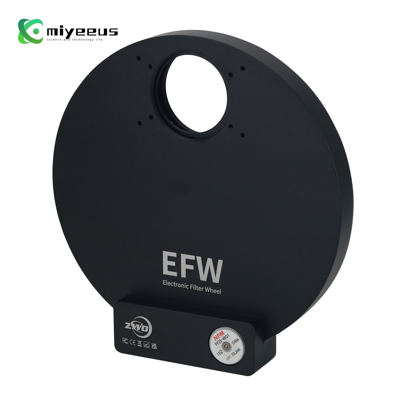 ZWO EFW7X2" 2" EFW Electronic Filter Wheel 7-Position Support Filter ASCOM SDK