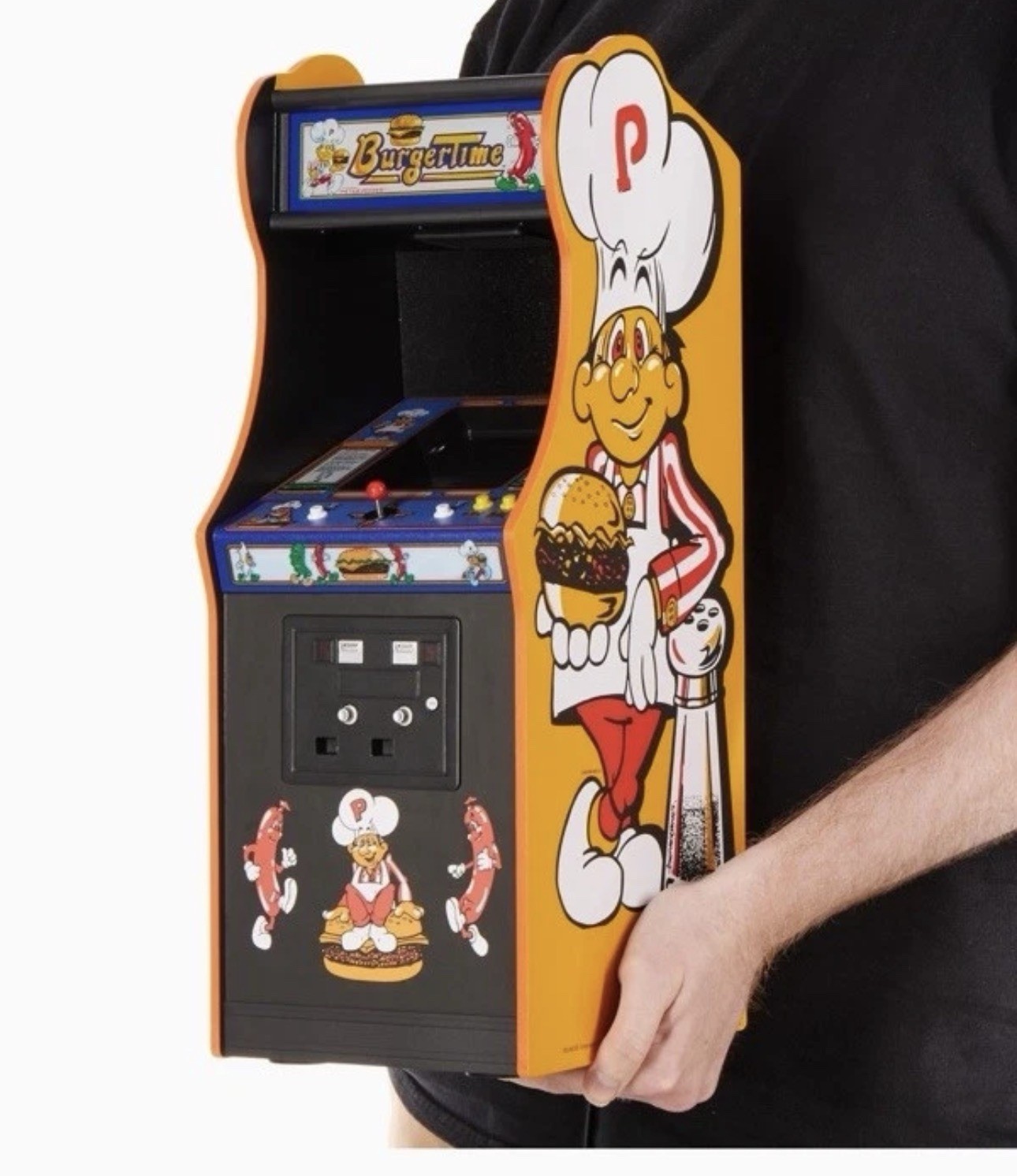 Numskull Quarter Arcades Burger Time Collector's Edition Mini Arcade NEW