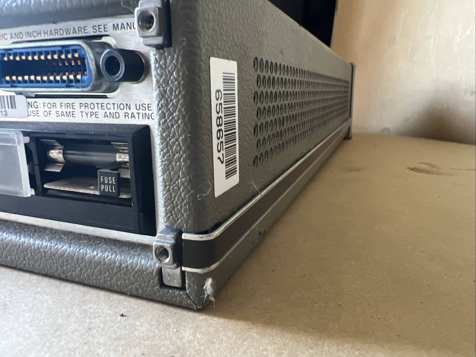 HP 438A power meter