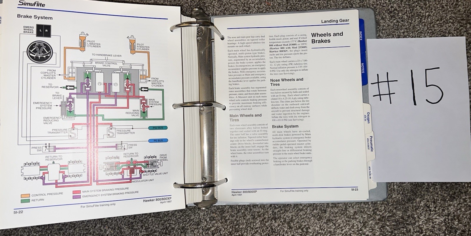 SimuFlite Hawker 800/800XP Technical Manual