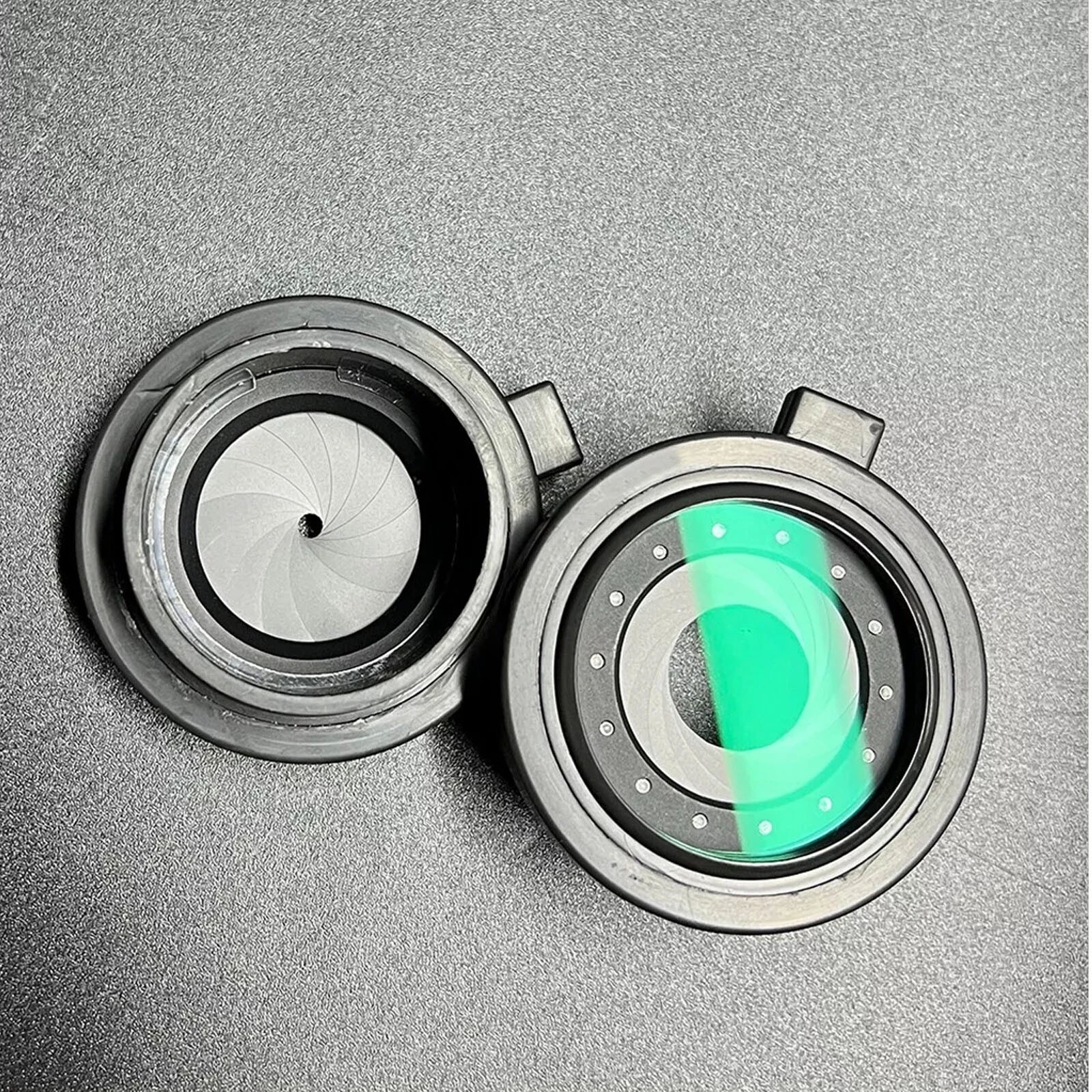 Scope Cap Cover 34mm Adjustable IRIS NVG Focus Enhancement Sight For PVS18/31 US