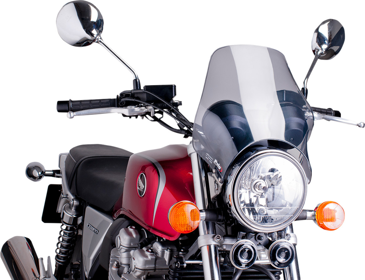 PUIG HI-TECH PARTS - 0869H - Naked Windshield for Honda CB1000F CB750 Nighthawk