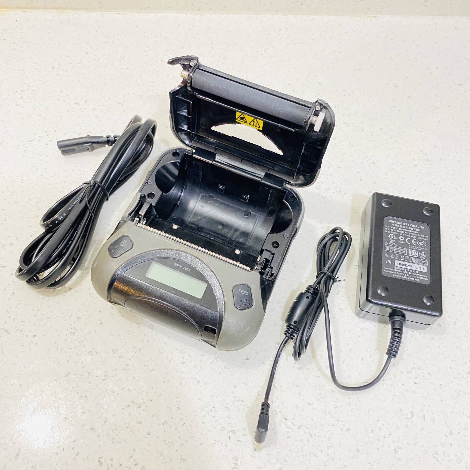 Star Micronics SM-T300I (WSP-i350) Portable Bluetooth Receipt Printer & Adapter