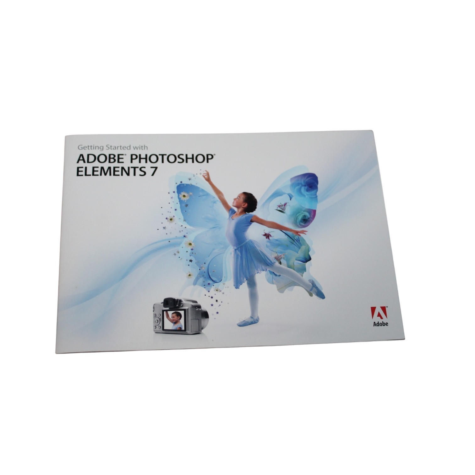 Adobe Photoshop Elements 7 Windows Software CD Complete W/ Box Manual Photo Edit