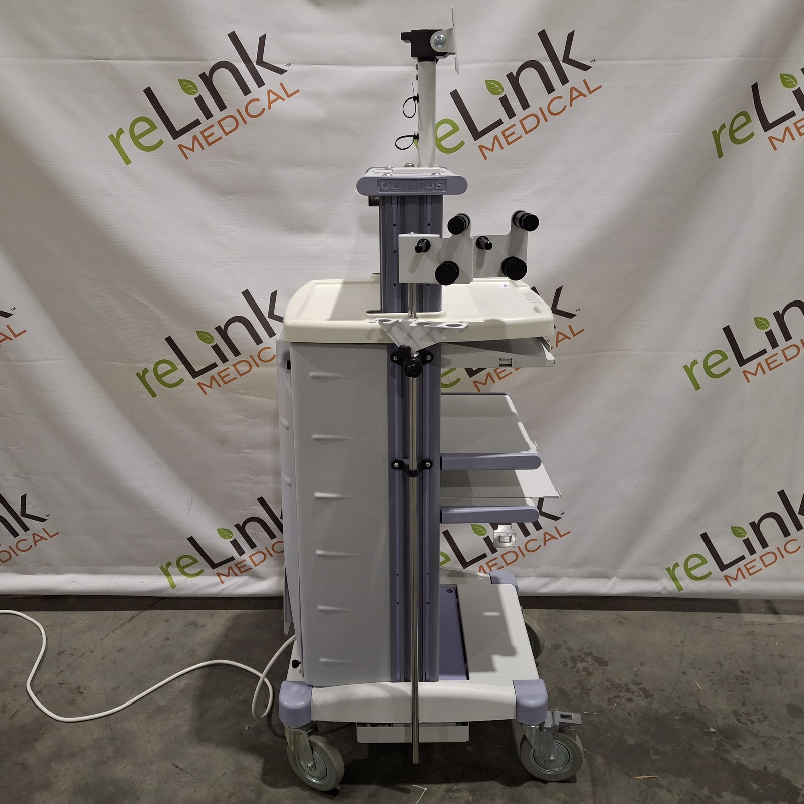 Olympus WM-N60 Mobile Endoscopy Workstation Cart