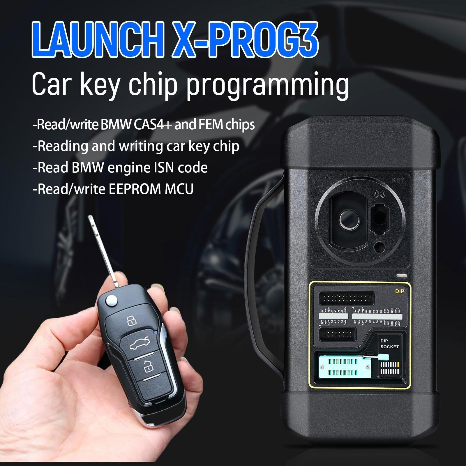 Launch X-Prog 3 Advanced Immobilizer & Key Programmer for X431 V PRO 5 PAD V VII