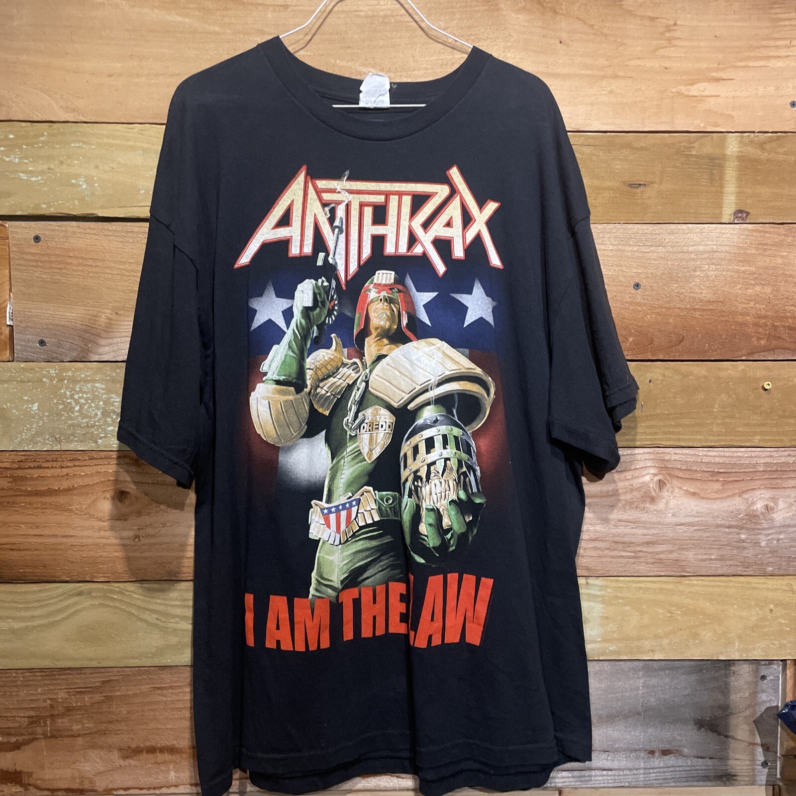 Vintage Anthrax “I Am The Law” T Shirt -2xl
